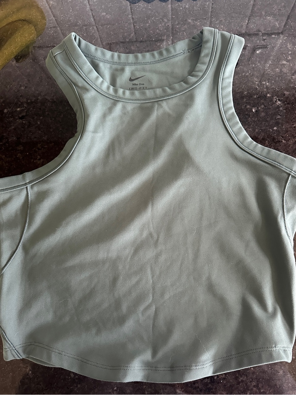 Nike Women’s Sage Green Performance Dri Fit Tank